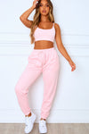 Pink Premium Drawstring Joggers